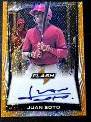 Juan Soto [Orange] #BA-JS3 Baseball Cards 2018 Leaf Flash Autographs Prices