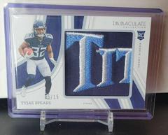 Tyjae Spears #37 Football Cards 2023 Panini Immaculate Rookie Patch Prices