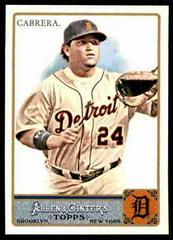 Miguel Cabrera #10 Baseball Cards 2011 Topps Allen & Ginter Prices
