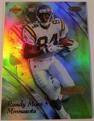 Randy Moss [HoloGold] #110 Football Cards 1999 Collector's Edge Masters Prices