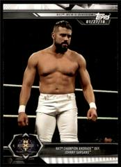 NXT Champion Andrade def. Johnny Gargano #4 Wrestling Cards 2019 Topps WWE NXT Prices