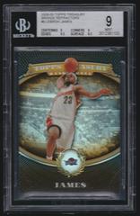 LeBron James [Bronze Refractor] #9 Basketball Cards 2008 Topps Treasury Prices