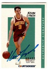Kevin Lynch [Autograph] #34 Basketball Cards 1991 Courtside Prices