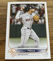 Jeremy Pena [Vintage Stock] #US253 Baseball Cards 2022 Topps Update Prices