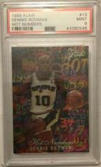 Dennis Rodman #13 Basketball Cards 1995 Flair Hot Numbers Prices