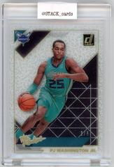 PJ Washington Jr. [Holo Gold] Basketball Cards 2019 Panini Clearly Donruss the Rookies Prices