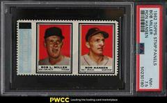 Bob Miller [Ron Hansen] Baseball Cards 1962 Topps Stamp Panels Prices
