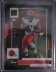 Nick Chubb [Black] #13 Football Cards 2022 Panini Clearly Donruss Prices
