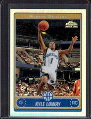 Kyle Lowry [Refractor] #162 Basketball Cards 2006 Topps Chrome Prices