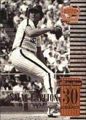 Steve Carlton #30 Baseball Cards 1999 Upper Deck Century Legends Prices