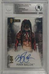 Finn Balor [Black] Wrestling Cards 2015 Topps WWE Undisputed NXT In Line Autographs Prices