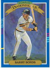 Barry Bonds Baseball Cards 1991 Donruss Diamond Kings Prices