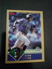 Juan Pierre #178 [Gold] Baseball Cards 2003 Topps Prices