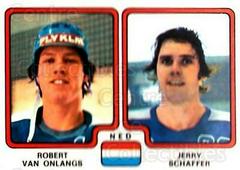 Jerry Schaffer, Robert Van Onlangs Hockey Cards 1979 Panini Stickers Prices