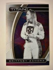 Brittney Zamora #17 Racing Cards 2021 Panini Chronicles NASCAR Titan Prices