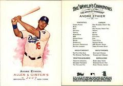 Andre Ethier #71 Baseball Cards 2007 Topps Allen & Ginter Prices
