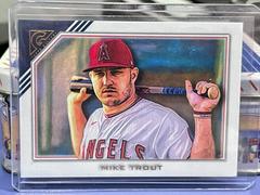 Mike Trout [Art Variation] Baseball Cards 2022 Topps Gallery Prices