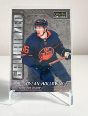 Dylan Holloway #G-22 Hockey Cards 2022 O-Pee-Chee Platinum Galvanized Prices
