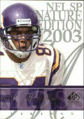 Randy Moss Football Cards 2003 SP Signature Prices