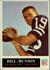 Bill Munson #93 Football Cards 1965 Philadelphia Prices