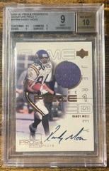 Randy Moss [Piece 2 Gold] #SP-RM Football Cards 2000 Upper Deck Pros & Prospects Signature Prices