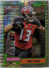 Mike Evans [Pulsar Refractor] Football Cards 2015 Topps Chrome 60th Anniversary Prices