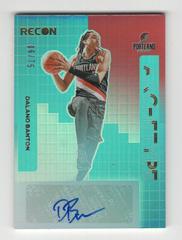 Dalano Banton [Red] #22 Basketball Cards 2023 Panini Recon Archetype Signature Prices