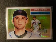 David Wright [Refractor] #105 Baseball Cards 2005 Topps Heritage Chrome Prices
