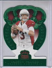 Carson Palmer [Green] #50 Football Cards 2014 Panini Crown Royale Prices