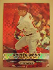 Kolten Wong [Red Power Prizm] #104 Baseball Cards 2015 Panini Prizm Prices