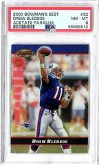 Drew Bledsoe [Acetate Parallel] Football Cards 2000 Bowman's Best Prices