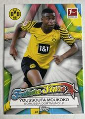 Youssoufa Moukoko #FS-YM Soccer Cards 2021 Topps Bundesliga Future Stars Prices