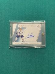 Auston Matthews #SOTT-AM Hockey Cards 2022 SP Authentic Sign of the Times Prices