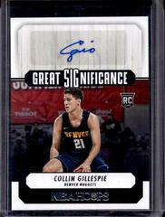 Collin Gillespie #GS-CLG Basketball Cards 2022 Panini Hoops Great SIGnificance Autographs Prices