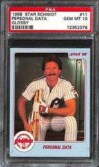Mike Schmidt [Personal Data] Baseball Cards 1988 Star Schmidt Prices