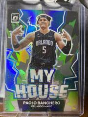 Paolo Banchero [Lime Green] #11 Basketball Cards 2022 Panini Donruss Optic My House Prices