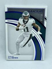 A. J. Brown [Blue] #72 Football Cards 2022 Panini Immaculate Collection Prices