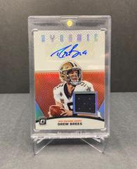 Drew Brees Football Cards 2019 Donruss Optic Dynamic Patch Autographs Prices