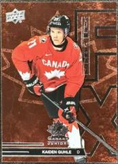Kaiden Guhle Hockey Cards 2022 Upper Deck Team Canada Juniors FX Prices