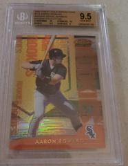 Aaron Rowand [Gold Refractor] #108 Baseball Cards 2000 Finest Prices