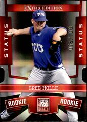 Greg Holle [Red] #189 Baseball Cards 2010 Donruss Elite Extra Edition Prices