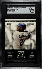 Ken Griffey Jr. [77 Hits] #47 Baseball Cards 2007 Topps Moments & Milestones Prices