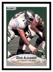 David Alexander #U-15 Football Cards 1990 Fleer Update Prices