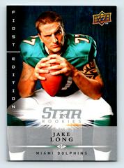 Jake Long Football Cards 2008 Upper Deck First Edition Prices