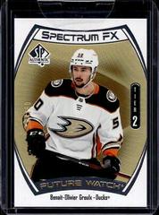 Benoit Olivier Groulx [Gold] Hockey Cards 2021 SP Authentic Spectrum FX Prices