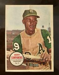 Bert Campaneris #2 Baseball Cards 1967 Topps Pin Ups Prices