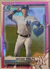 Anthony Volpe [Pink Refractor Mega Box Mojo] #BCP-85 Baseball Cards 2021 Bowman Chrome Prospects Prices