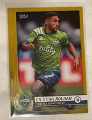 Cristian Roldan [Gold] Soccer Cards 2020 Topps MLS Prices