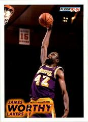 James Worthy Basketball Cards 1993 Fleer Prices