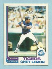 Chet Lemon #13 Baseball Cards 1982 O Pee Chee Prices